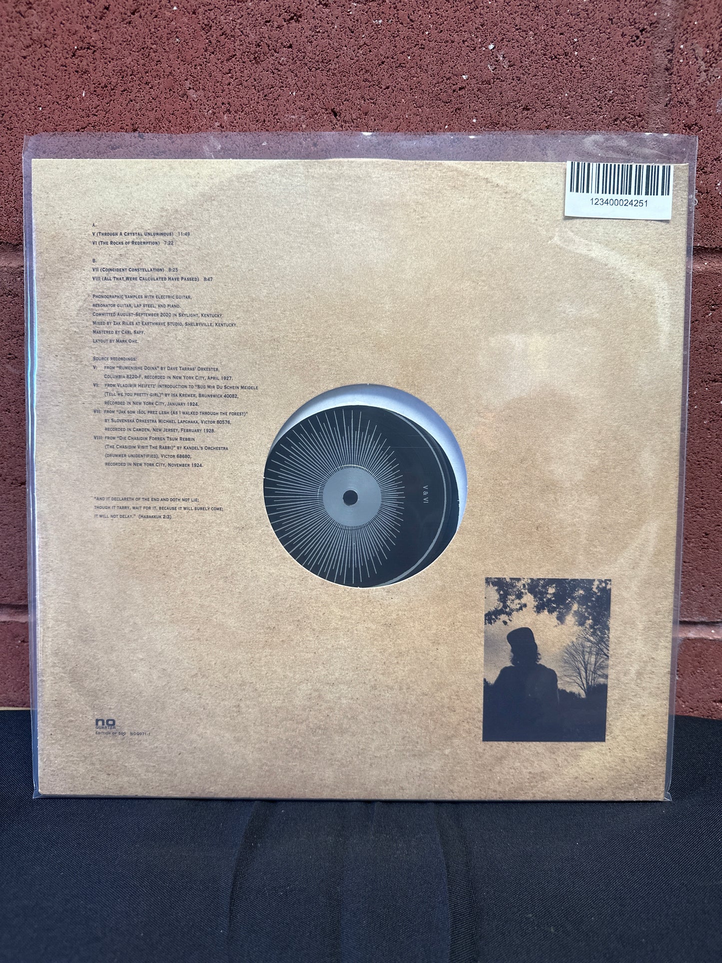 Used Vinyl:  Nathan Salsburg ”Landwerk No. 2” LP