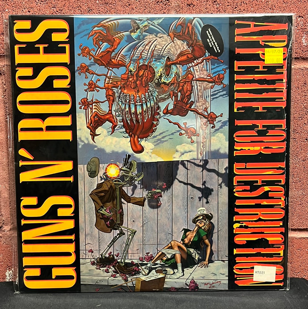 Used Vinyl: Guns N' Roses "Appetite For Destruction" LP (Uncensored Sleeve)