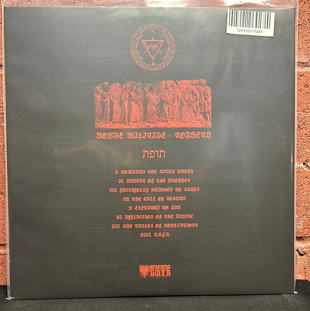 Used Vinyl:  Novae Militiae ”Topheth” 2xLP