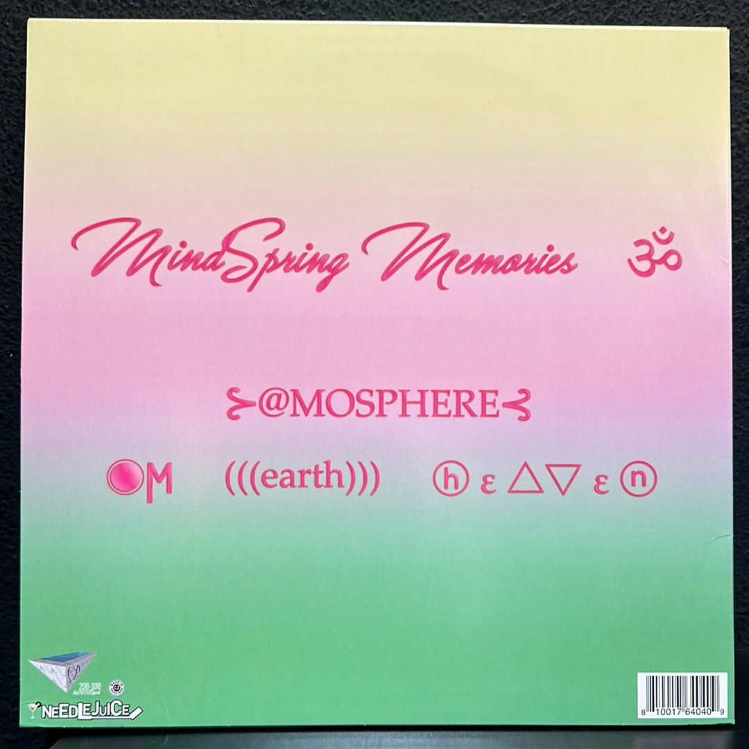 USED VINYL: MindSpring Memories “ॐ” LP (Pink/Yellow/Green Striped Vinyl)