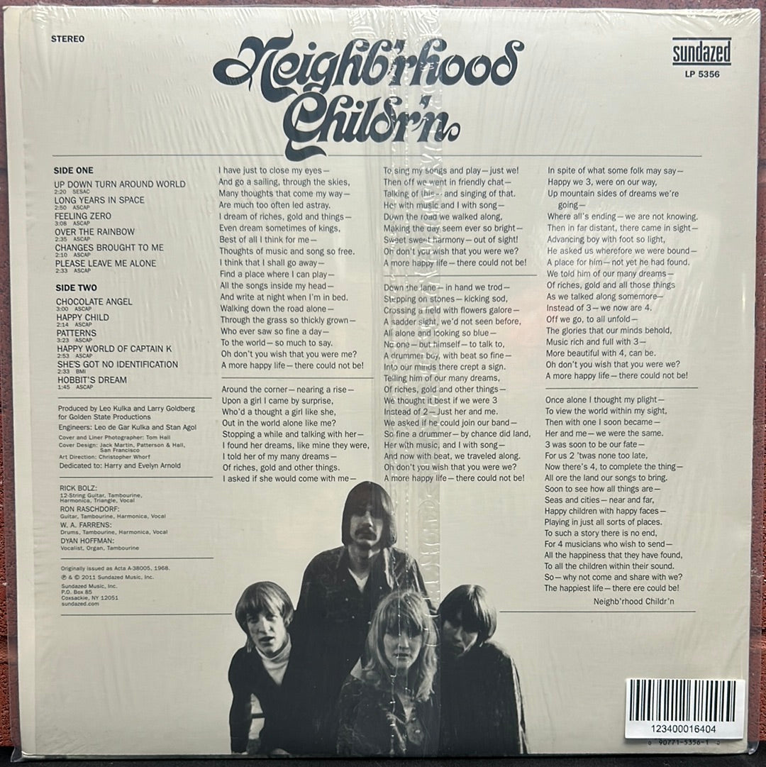 Used Vinyl:  Neighb'rhood Childr'n ”Neighb'rhood Childr'n” LP