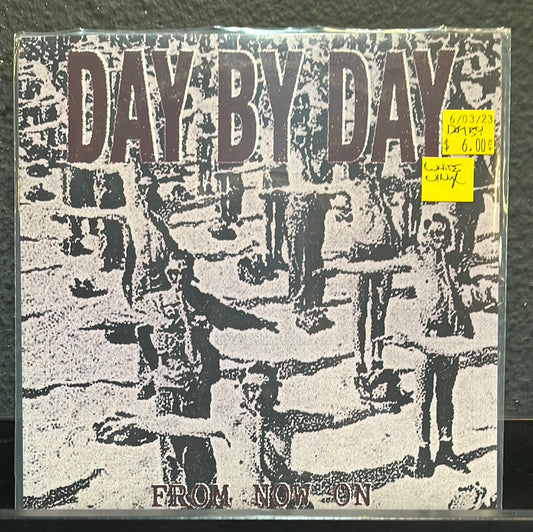 USED VINYL: Day By Day “From Now On” 7" (White vinyl)