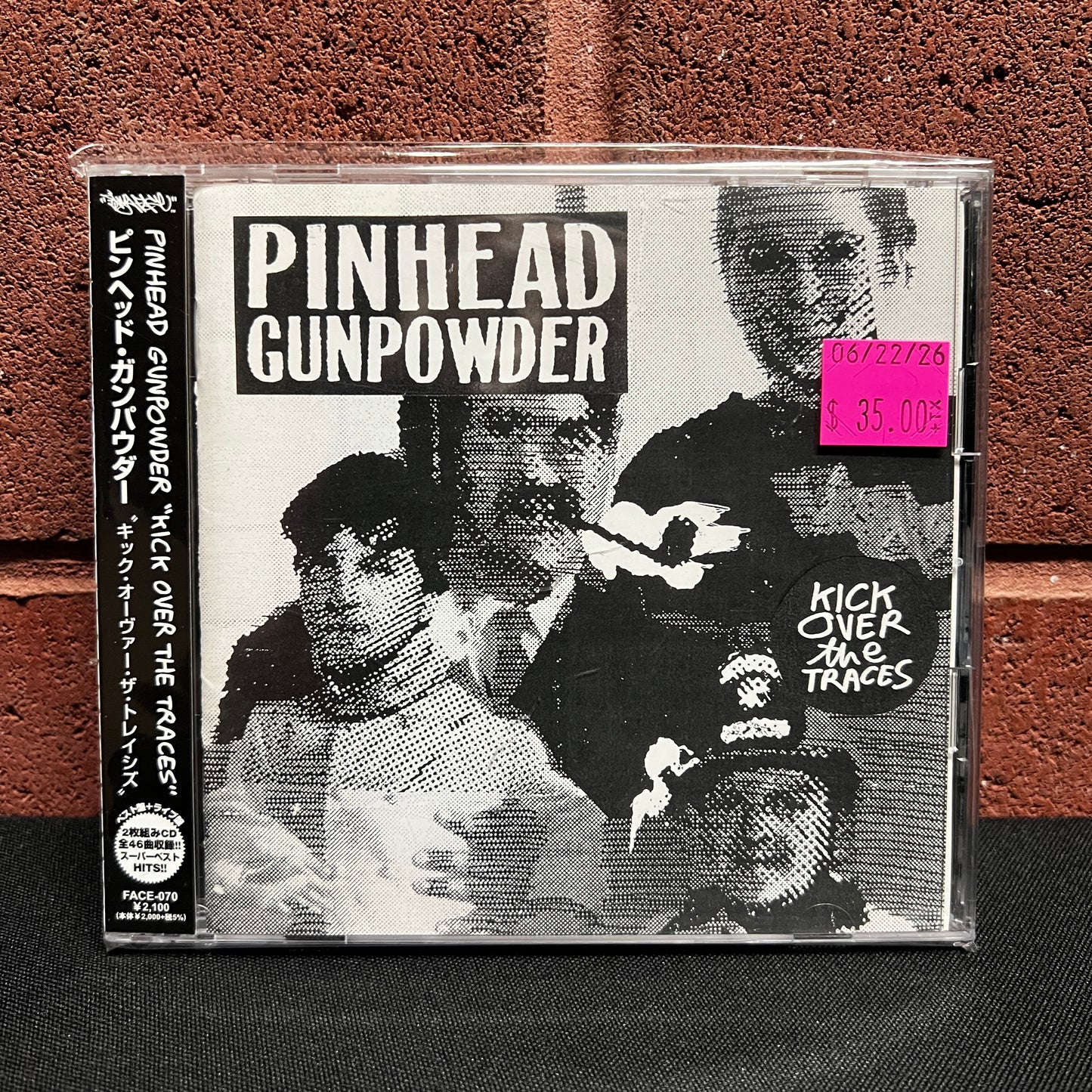 Used CD: Pinhead Gunpowder "Kick Over The Traces" 2xCD (2009 Japanese Press w/ Bonus Disc!)