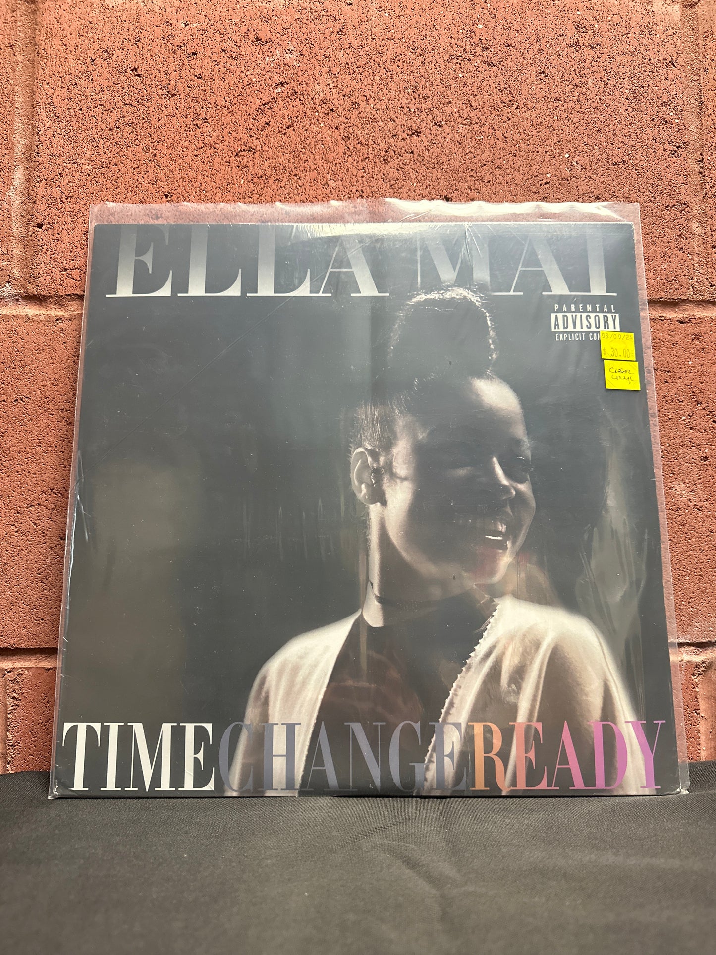 Used Vinyl:  Ella Mai "Time Change Ready"  3xLP (Clear Vinyl)