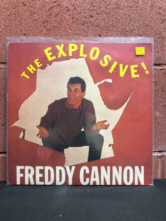 Used Vinyl:  Freddy Cannon ”The Explosive!  Freddy Cannon” LP