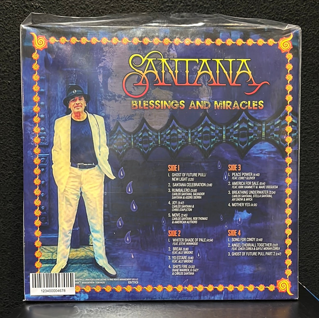 USED VINYL: Santana “Blessings And Miracles” 2xLP