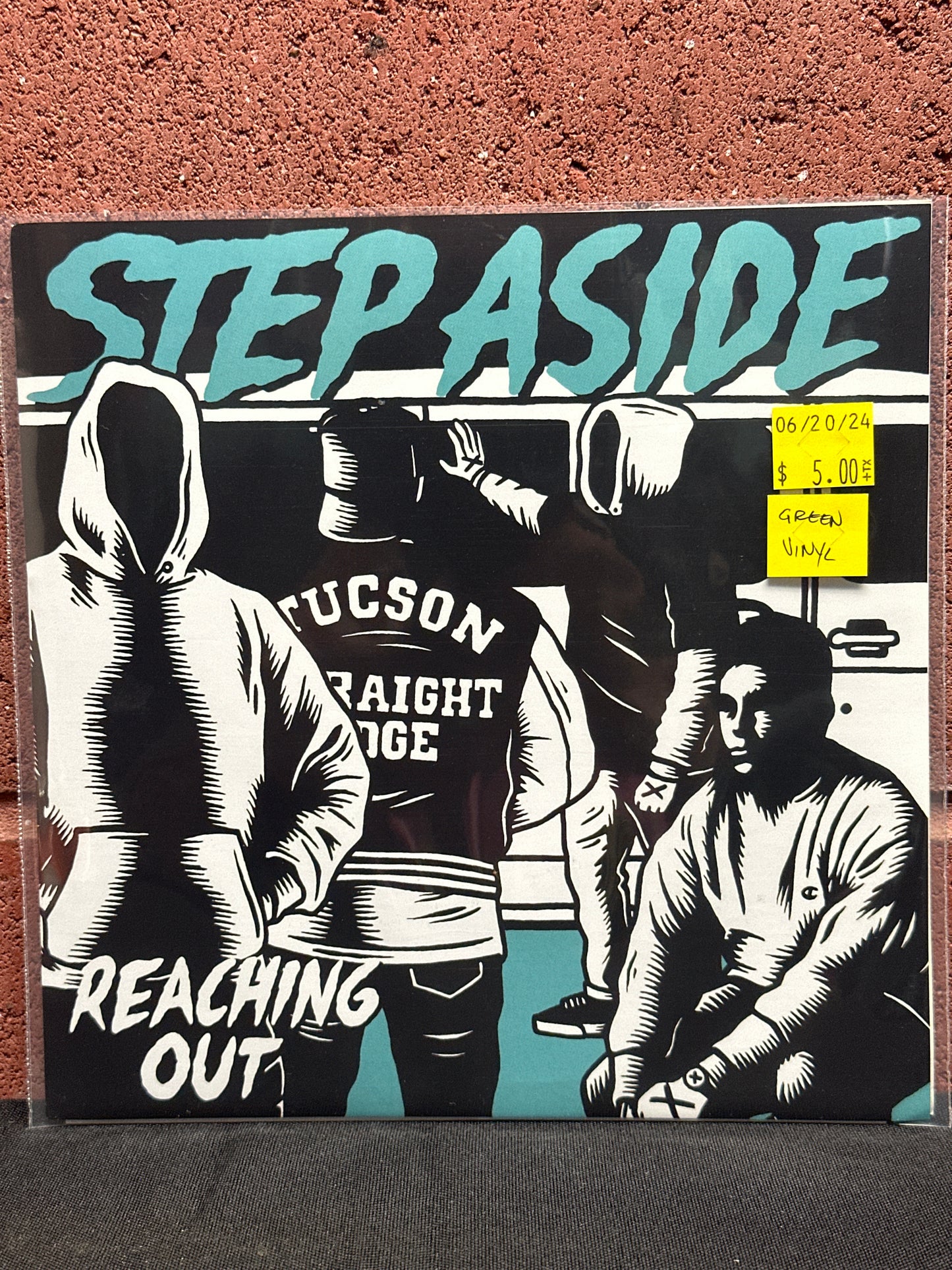 Used Vinyl:  Step Aside ”Reaching Out” 7" (Green vinyl)