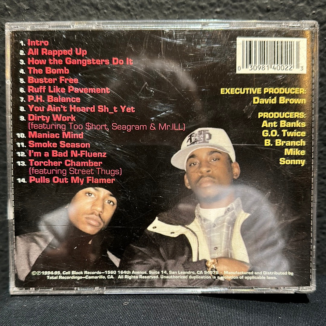 USED VINYL: Rappin' Ron & Ant Diddley Dog “Bad N-Fluenz” CD