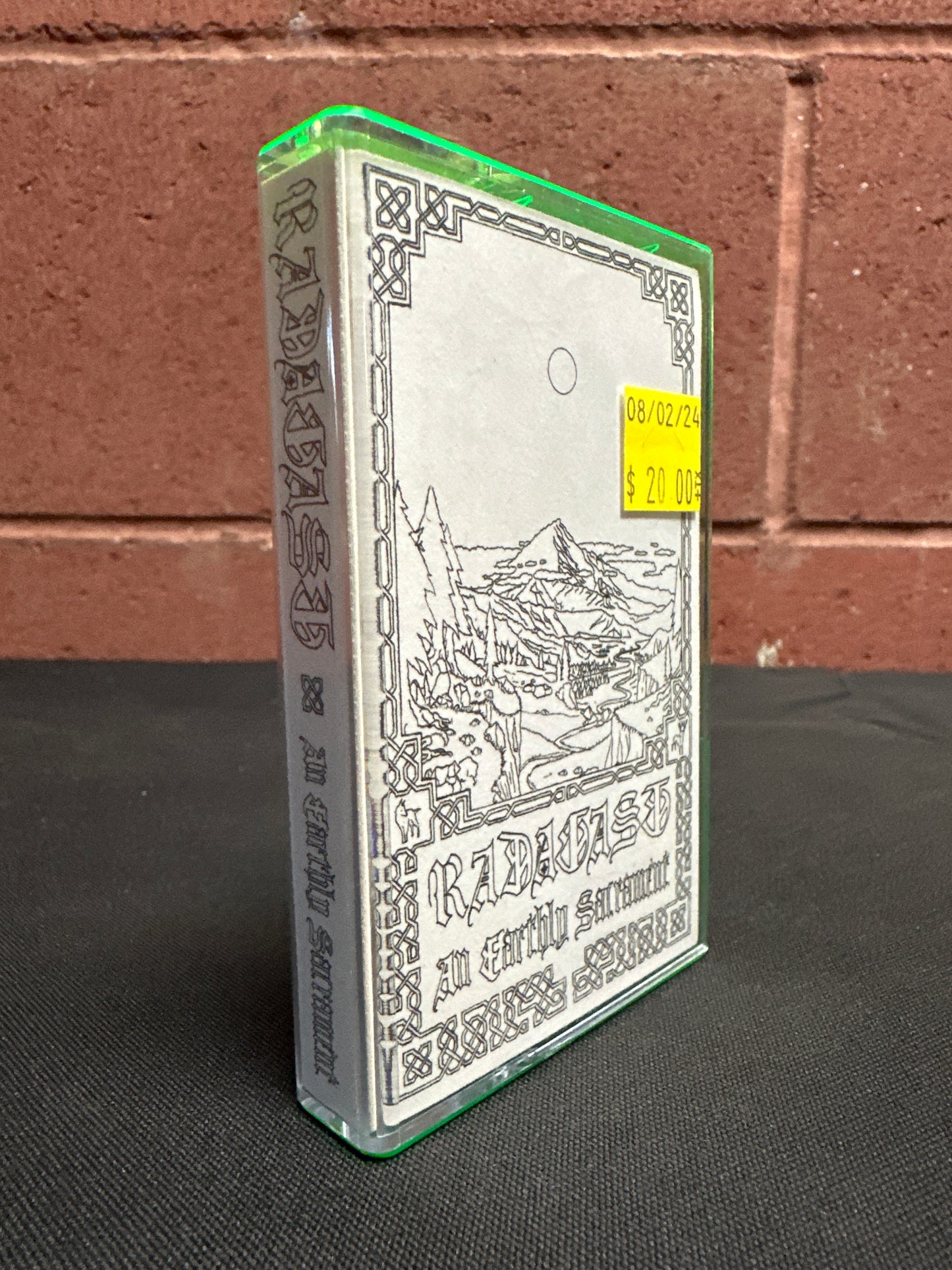 Used Cassette: Radagast "An Earthly Sacrament" Tape