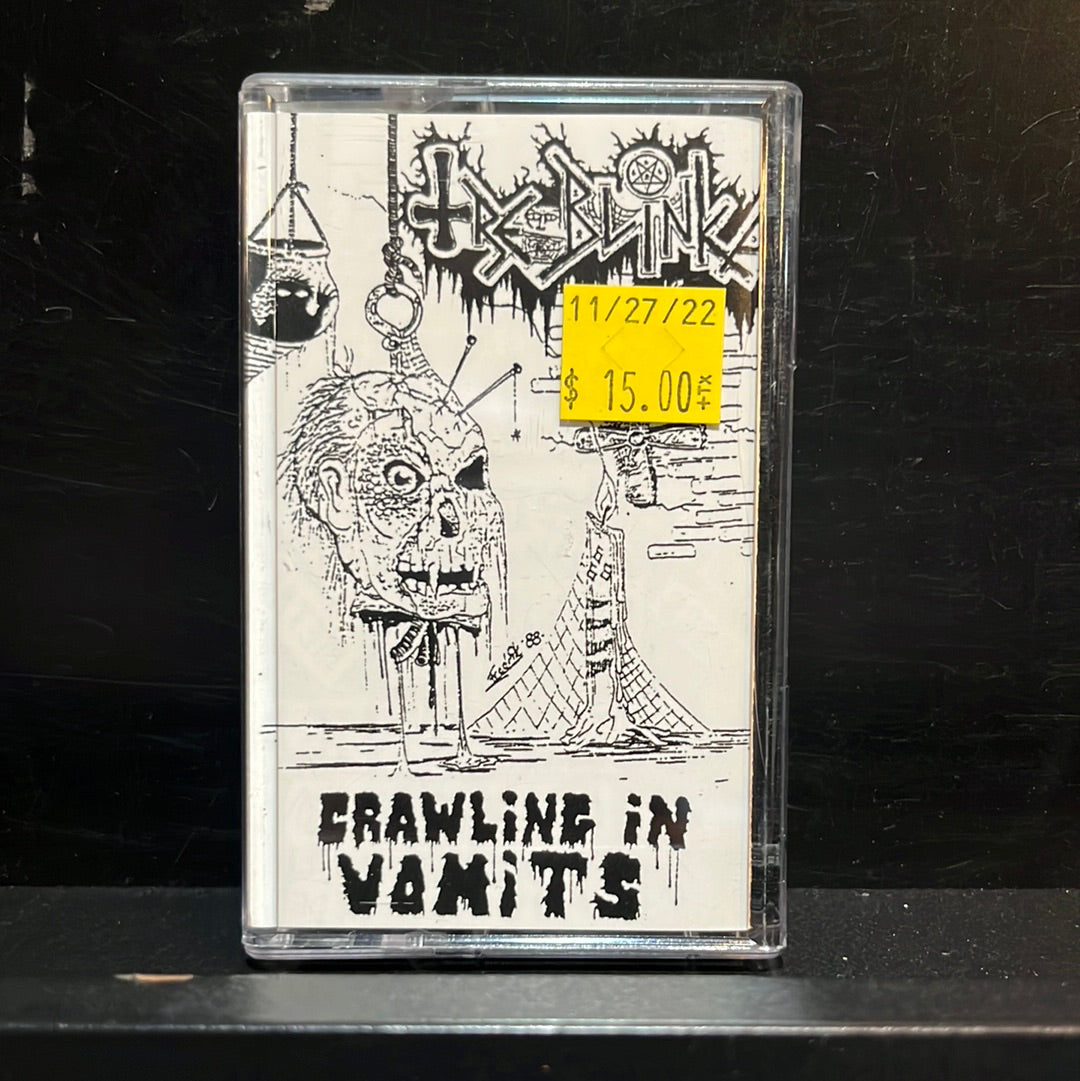 USED TAPE: Treblinka “Crawling in Vomits” Cassette