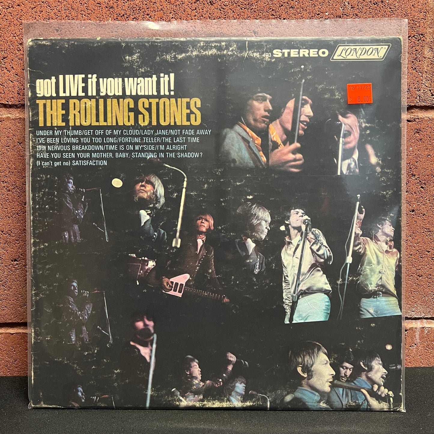 Used Vinyl: Rolling Stones "Got Live If You Want It!" LP (70's stereo pressing)