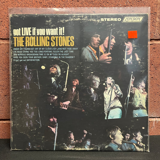 Used Vinyl: Rolling Stones "Got Live If You Want It!" LP (70's stereo pressing)