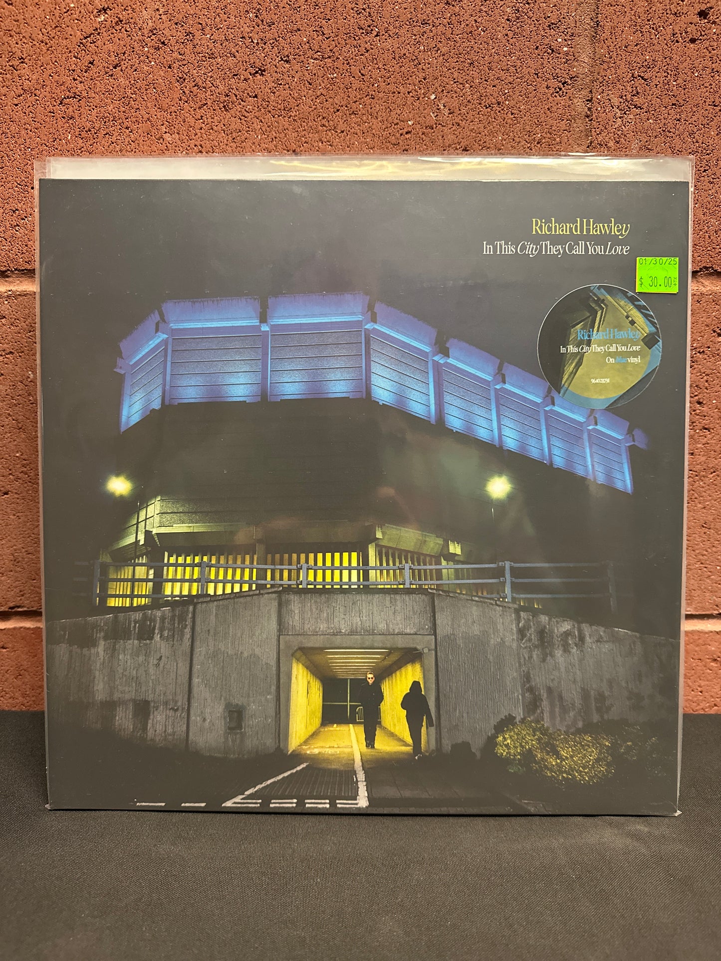 Used Vinyl: Richard Hawley "In This City They Call You Love" LP (Blue Vinyl)