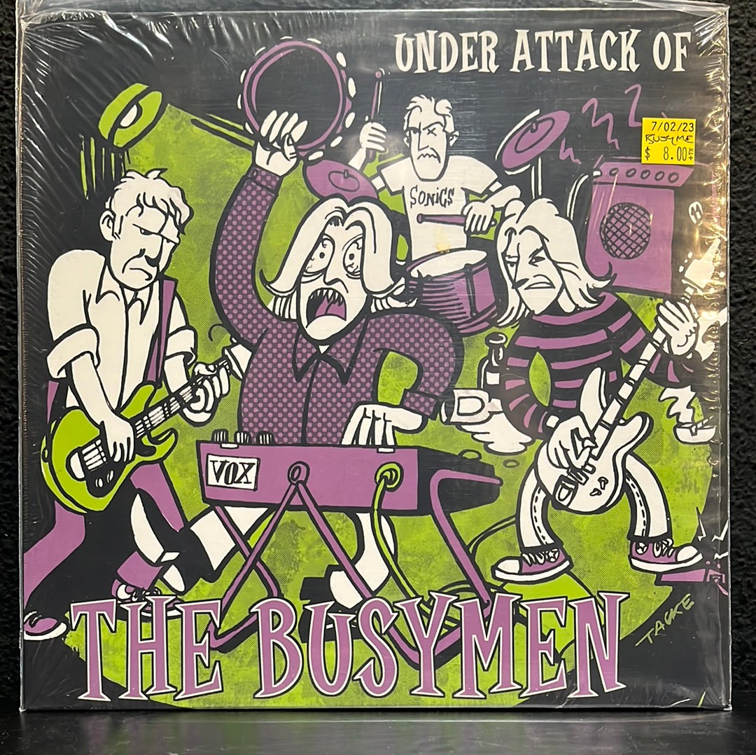 USED VINYL: The Busymen “Under Attack Of” 10"