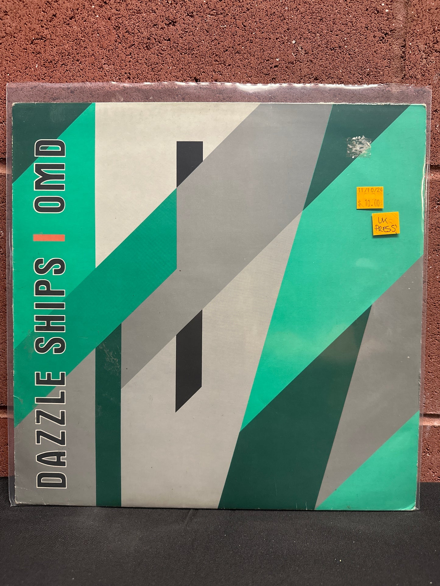 Used Vinyl:  Orchestral Manoeuvres In The Dark ”Dazzle Ships” LP