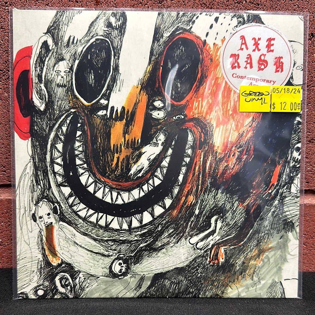 Used Vinyl:  Axe Rash ”Contemporary Ass” 7" (Green vinyl)