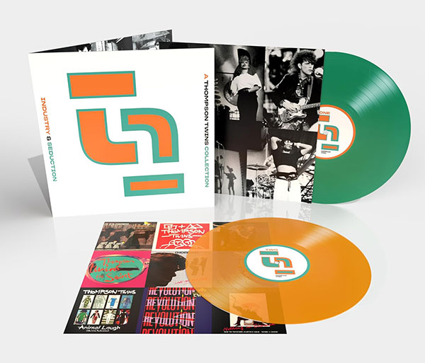 Thompson Twins "Industry & Seduction: A Thompson Twins Collection" 2xLP (Transparent Green/Orange Vinyl)