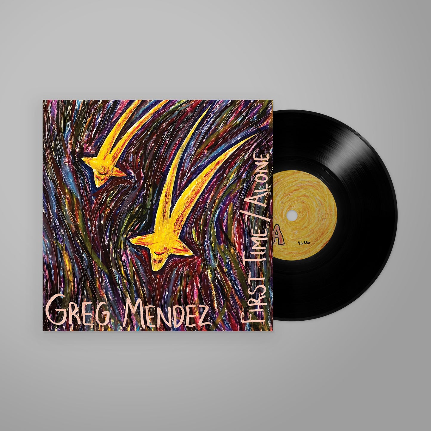 PRE-ORDER: Greg Mendez "First Time/Alone" 7" EP