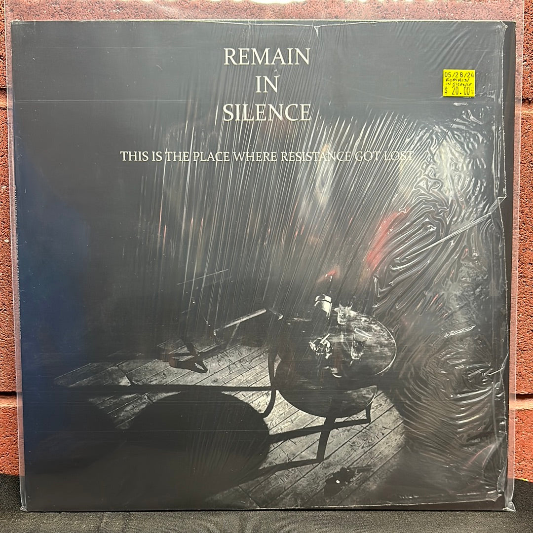 Used Vinyl:  Remain In Silence ”This Is The Place Where Resistance Got Lost” LP + CD