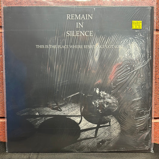 Used Vinyl:  Remain In Silence ”This Is The Place Where Resistance Got Lost” LP + CD