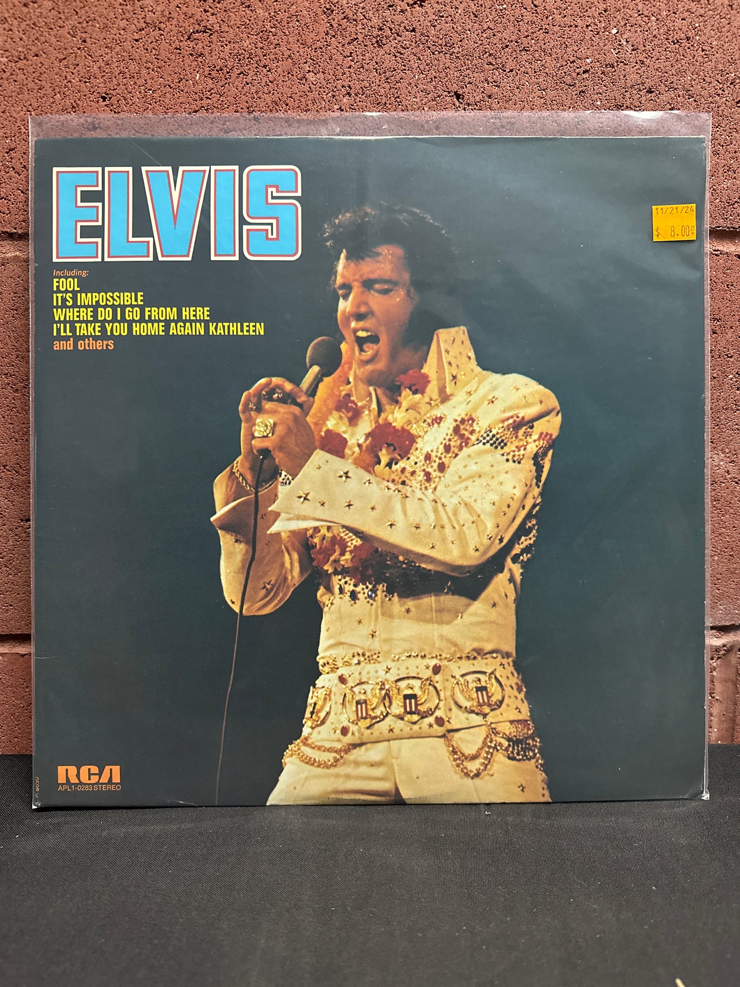 Used Vinyl:  Elvis Presley ”Elvis” LP