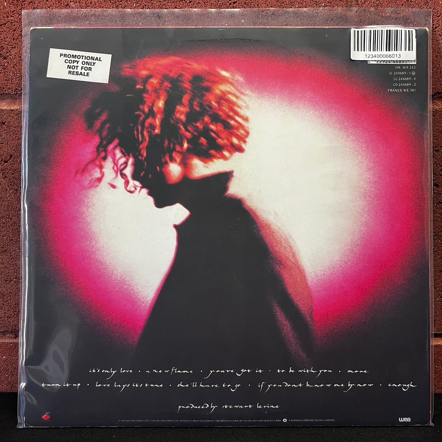 Used Vinyl: Simply Red "A New Flame" LP (1989 Euro Press - Promo)