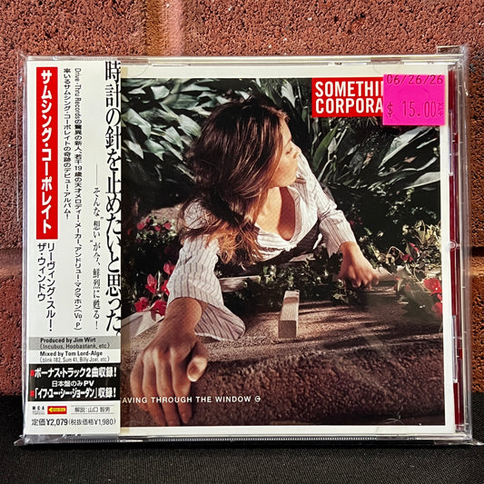 Used CD: Something Corporate "Leaving Through The Window" CD (2002 Japanese Press w/ Bonus Track)