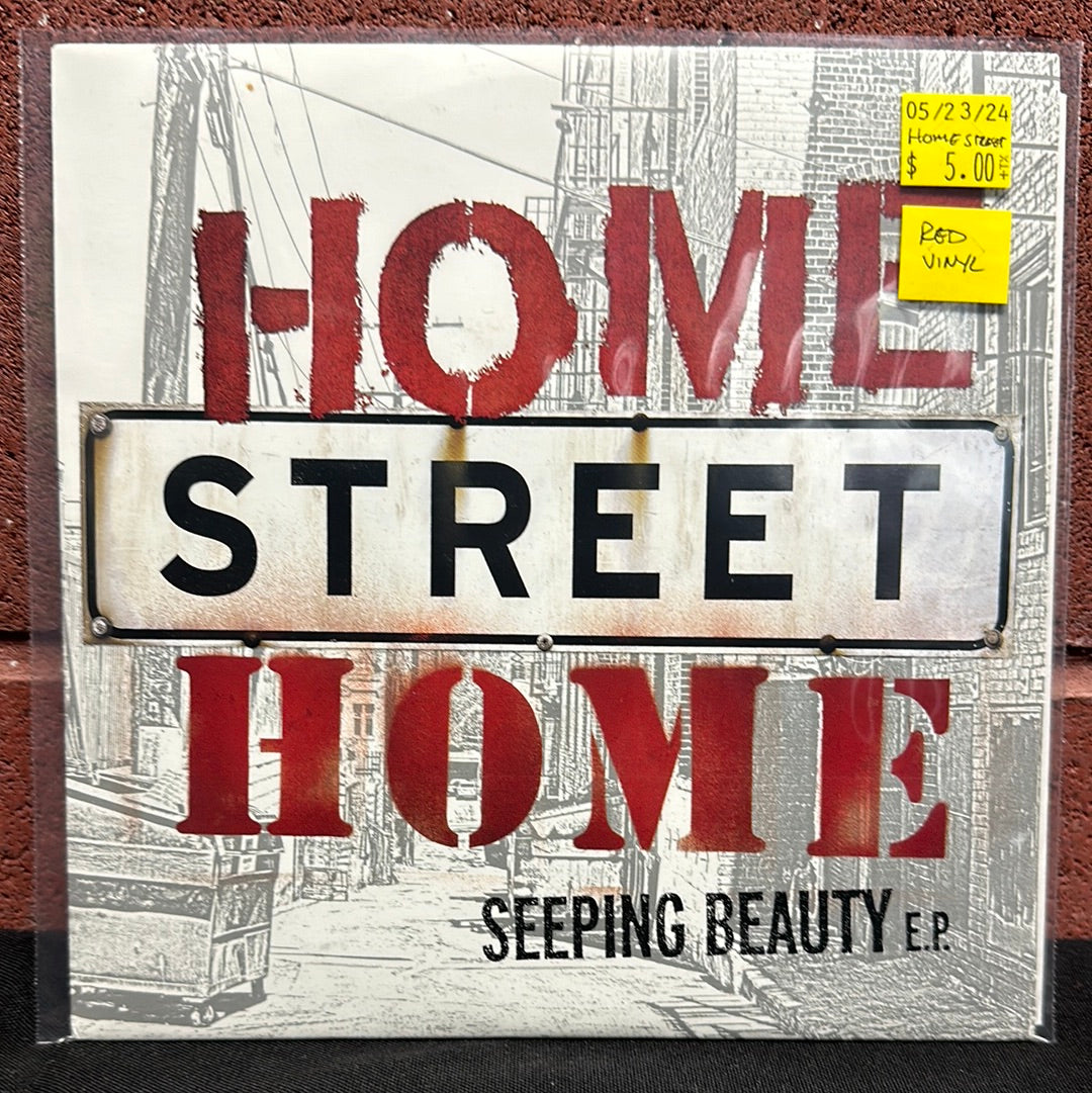 Used Vinyl:  Home Street Home ”Seeping Beauty EP” 7" (red vinyl)