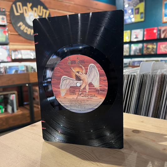 Led Zeppelin Recycled Vinyl Journal