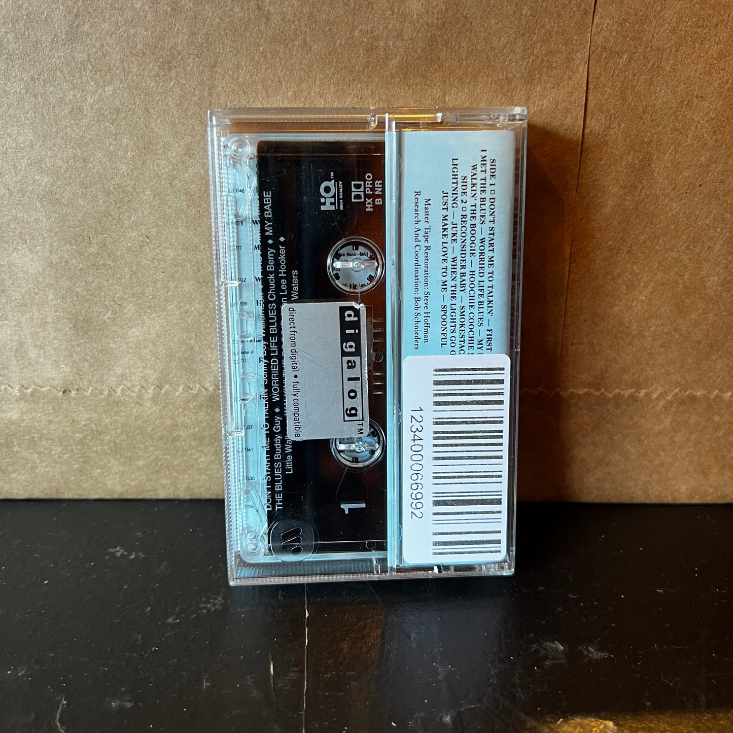 Used Cassette: V/A - "The Blues Volume 1" Tape (1986 Press)