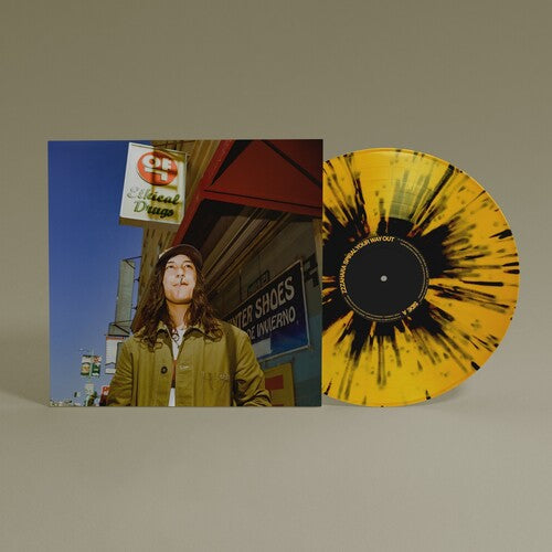 PRE-ORDER: zzzahara " Spiral Your Way Out" LP (Indie Exclusive Black/Yellow Splatter Vinyl)