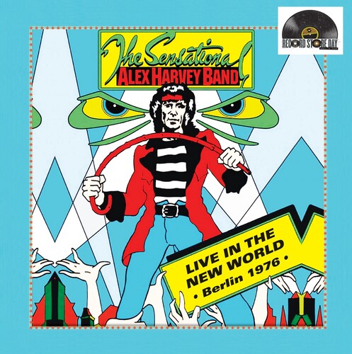 PRE-ORDER: The Sensational Alex Harvey Band "Live In The New World: Berlin '76" LP (180g Transparent Turquoise Vinyl, Import) (RSD UK 2026)