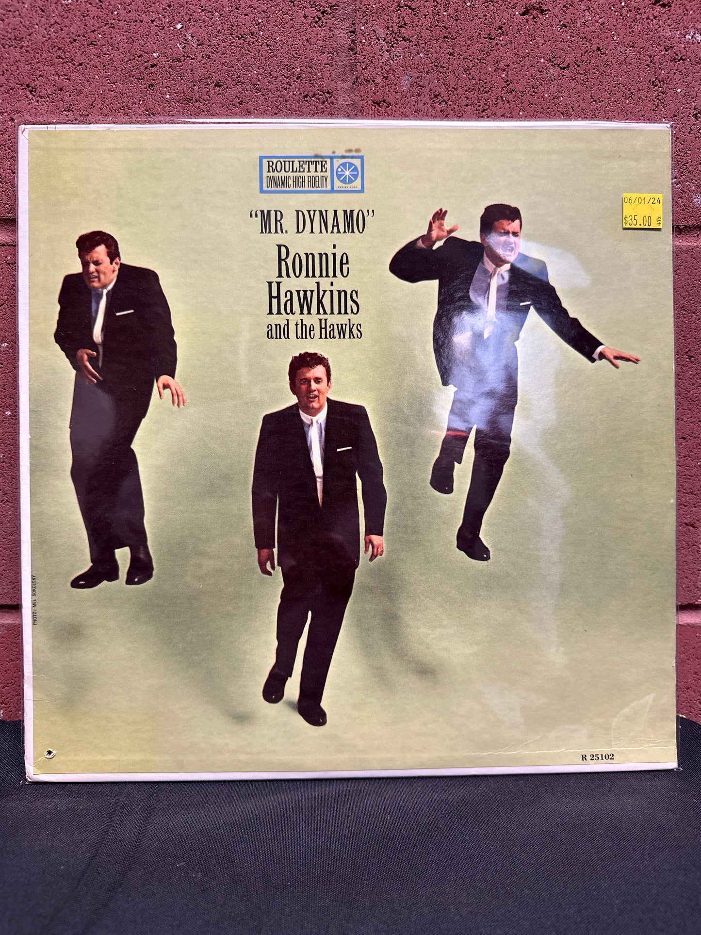 Used Vinyl:  Ronnie Hawkins And The Hawks ”"Mr. Dynamo"” LP