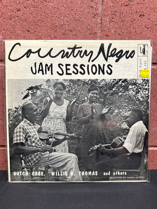 Used Vinyl:  Butch Cage, Willie B. Thomas , and Various ”Country Negro Jam Sessions” LP