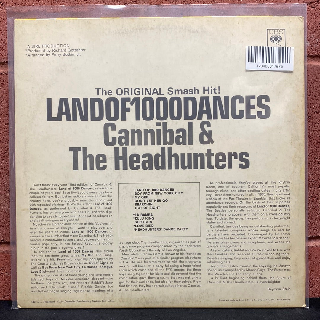 Used Vinyl:  Cannibal & The Headhunters ”Land Of 1000 Dances” LP