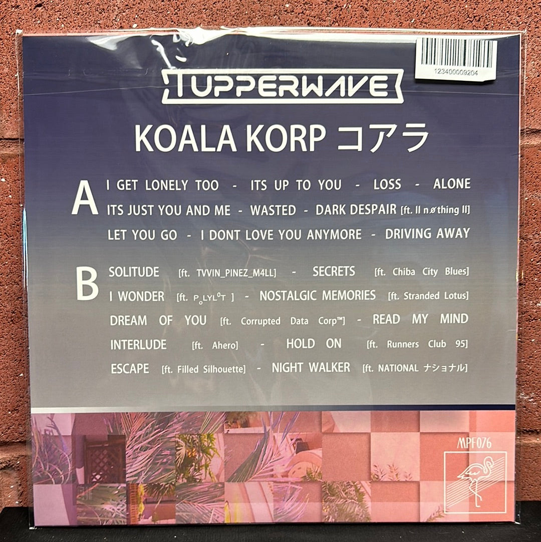 Used Vinyl:  TUPPERWAVE ”KOALA KORP” LP (Pink Splatter Vinyl)