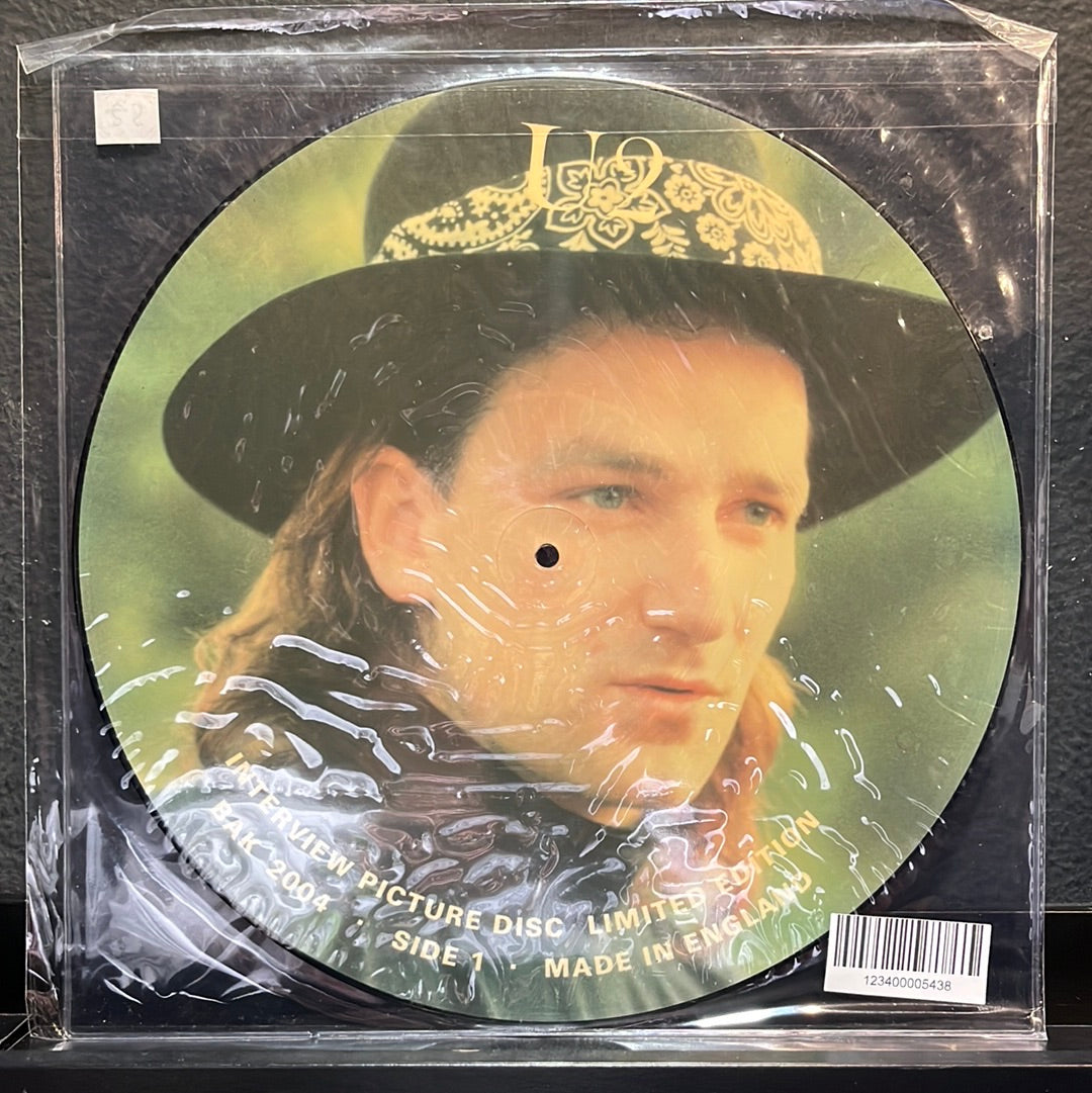 USED VINYL: U2 “Interview Picture Disc” LP (Picture Disc)