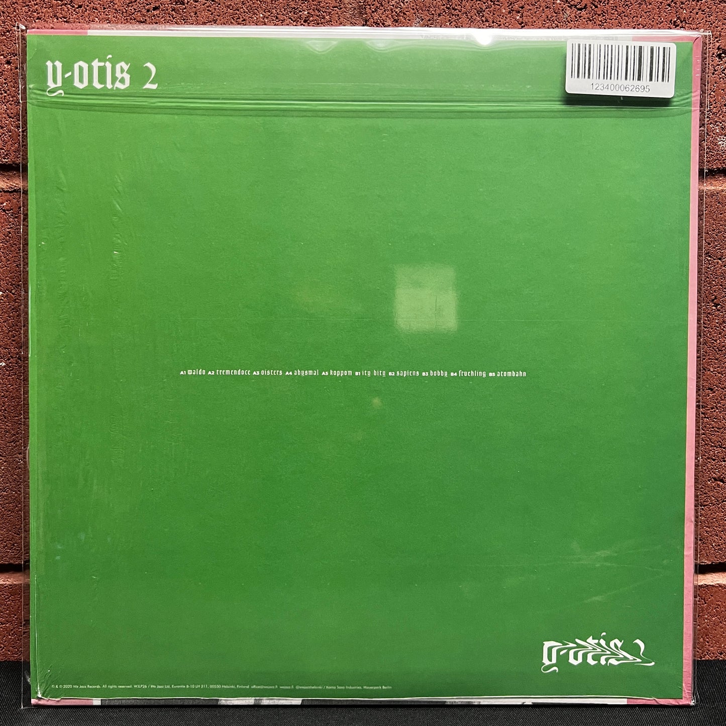 Used Vinyl: Otis Sandsjo "Y-Otis 2" LP (Glow In the Dark Green "PSYCORE EDITION")