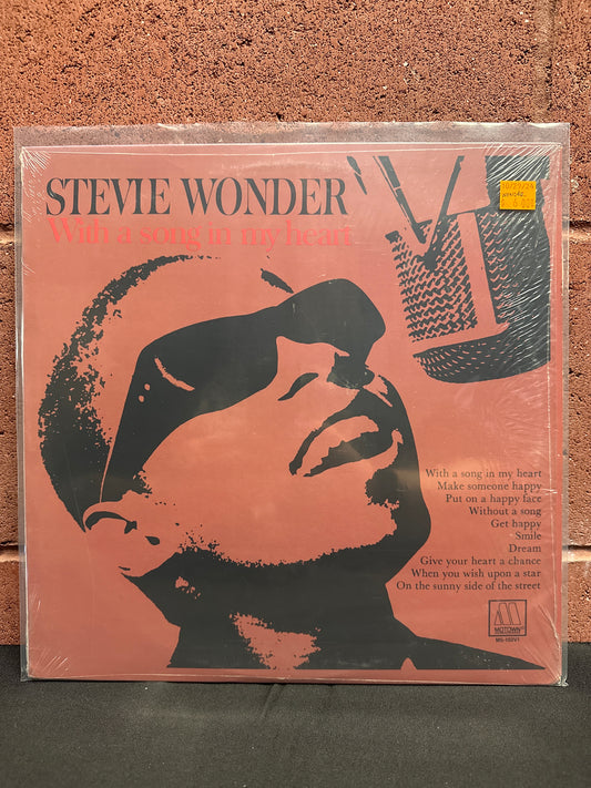 Used Vinyl:  Stevie Wonder ”With A Song In My Heart” LP