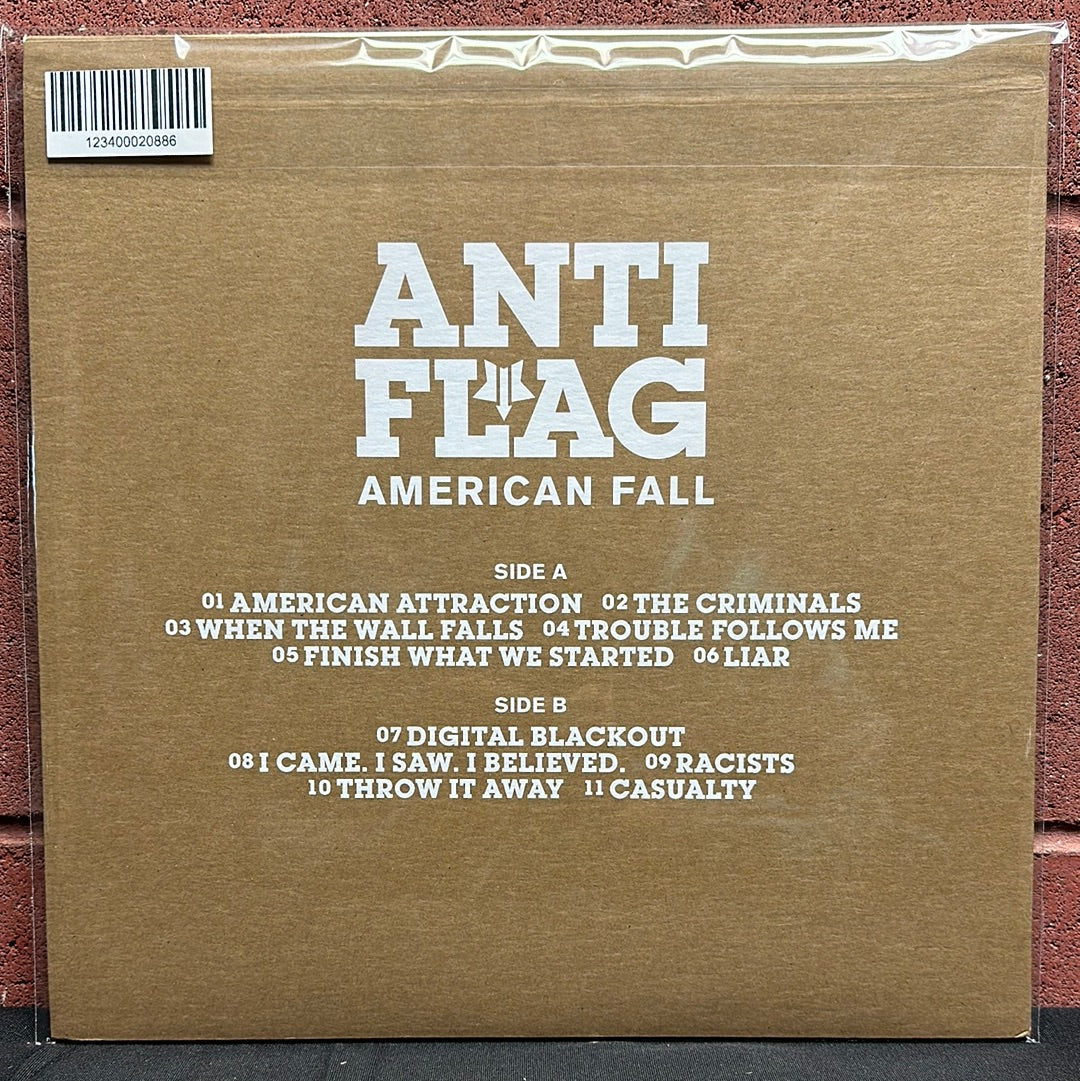 Used Vinyl:  Anti-Flag ”American Fall” LP (Green vinyl)