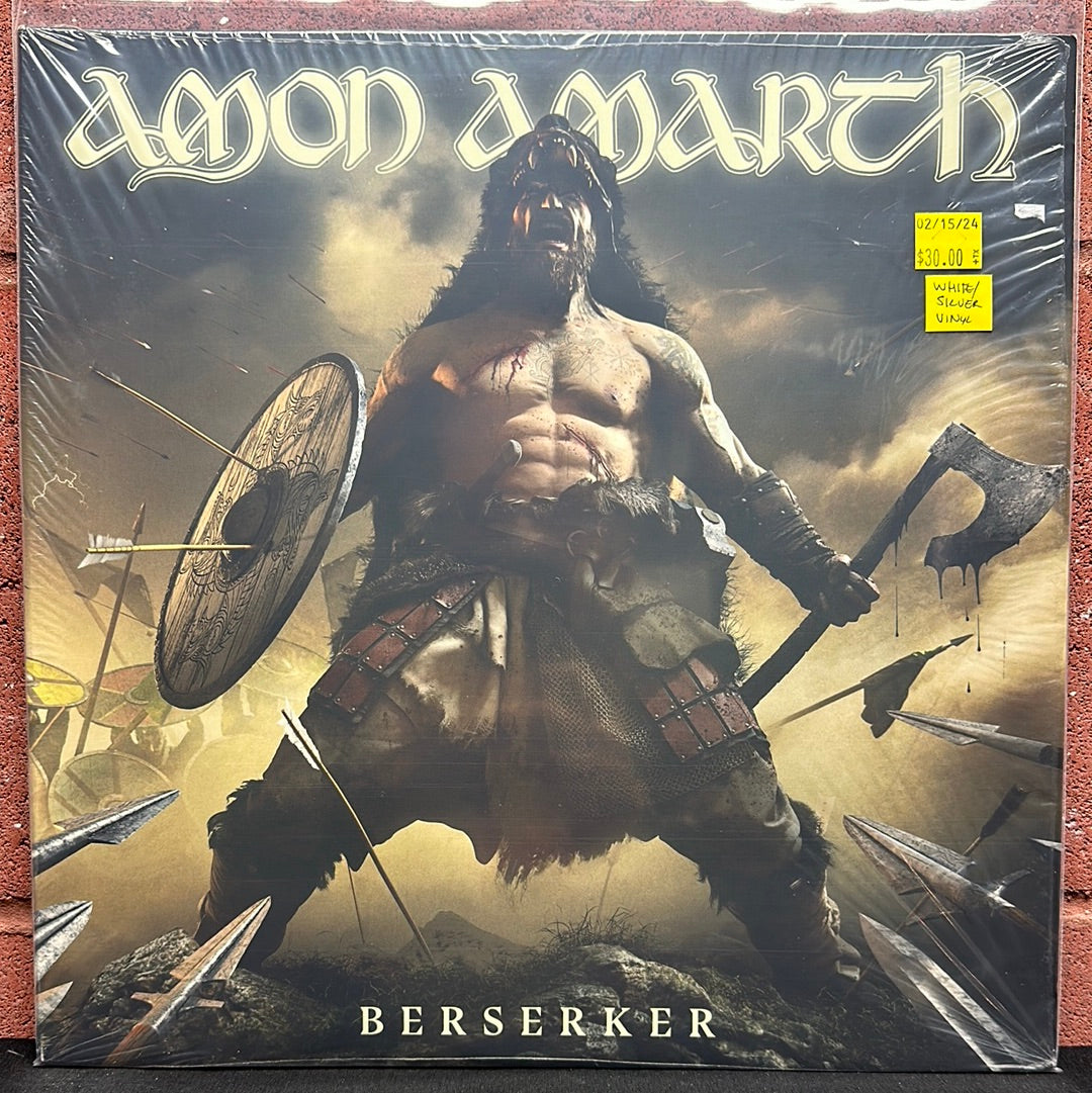 Used Vinyl:  Amon Amarth ”Berserker” 2xLP (White with silver mix vinyl)