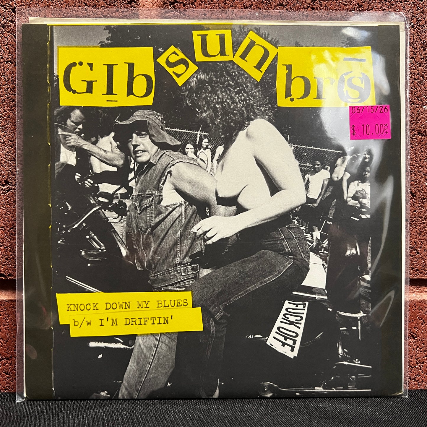 Used Vinyl: Gibson Bros "Knock Down My Blues" 7"