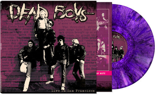 Dead Boys "Live in San Francisco" LP (Purple Marbled Vinyl)