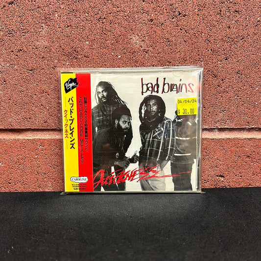 Used CD: Bad Brains "Quickness" CD (Japanese Press)