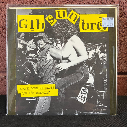 Used Vinyl: Gibson Bros "Knock Down My Blues" 7"