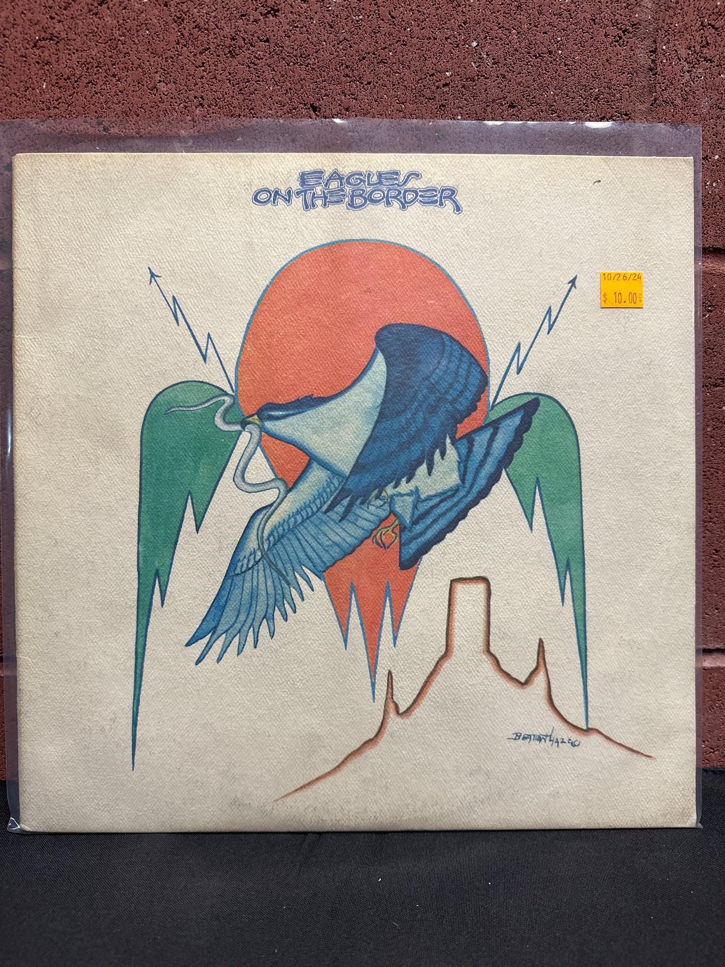 Used Vinyl:  Eagles ”On The Border” LP