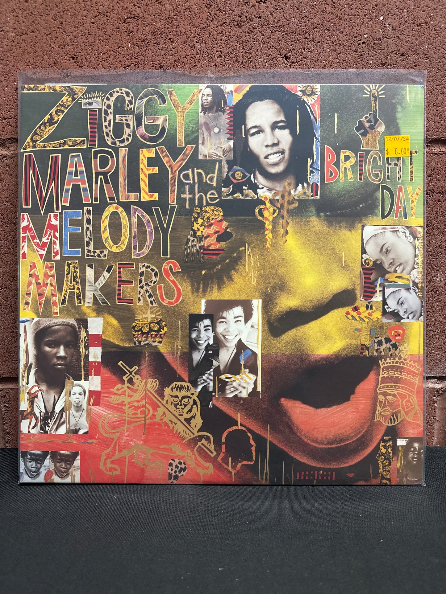 Used Vinyl:  Ziggy Marley And The Melody Makers ”One Bright Day” LP