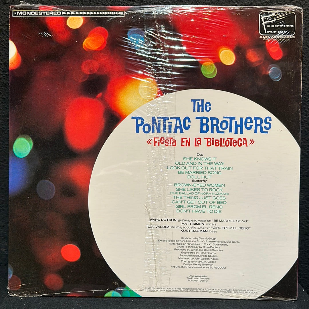 USED VINYL: Pontiac Brothers “Fiesta En La Biblioteca” LP