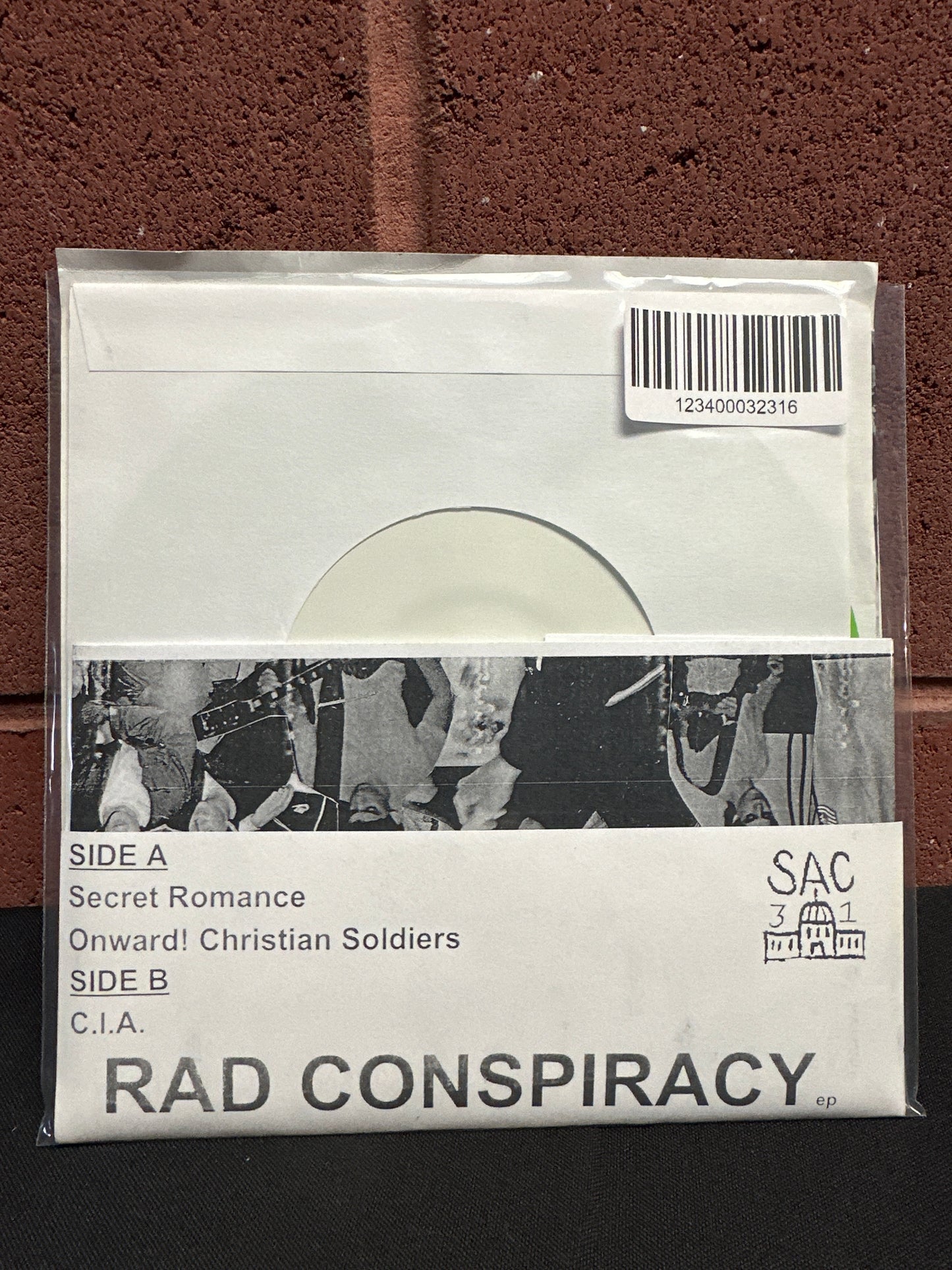 Used Vinyl:  R.C. Boys ”Rad Conspiracy EP” 7" (Green Vinyl)