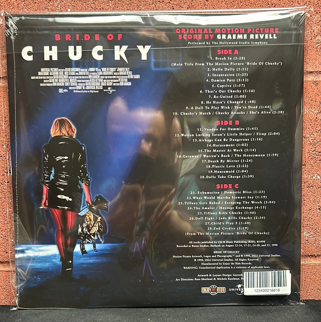 Used Vinyl:  Graeme Revell ”Bride Of Chucky (Original Motion Picture Score)” 2xLP (Colored vinyl)